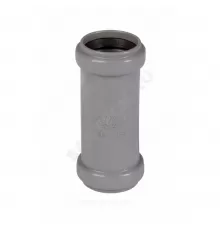 Муфта PP-H двухраструбная серая HT HTMM Дн 160 б/нап в/к Ostendorf 117510