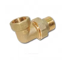 Соединитель латунь американка Ду 20 (3/4") угловой ВР/НР Цветлит ZW50073