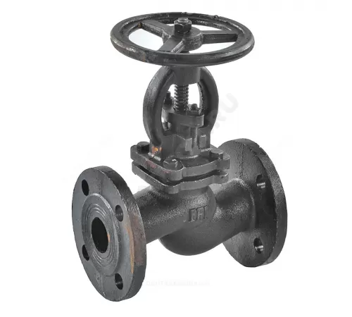 Клапан запорный чугун 15кч16нж Ду 32 Ру25 Тмакс=200 оС фл с маховиком RMCX