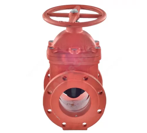 Задвижка чугун аналог МЗВГ обрезиненный клин Ду 100 Ру16 Тмакс=150C фл Завод им Гаджиева