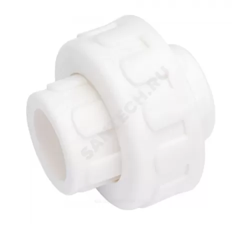 Муфта PP-R разъемная белая Дн 40 RTP (РосТурПласт) 28181