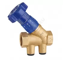 Клапан балансировочный ручной латунь 787ОТ/2R Ду 15 Rp1/2" Ру25 ВР Kvs=3.94м3/ч без ниппелей Cimberio CIM 787OT/2R 12