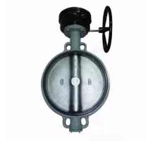 Затвор дисковый поворотный чугун R59W Ду 500 Ру16 межфл с редуктором диск чугун манжета EPDM Giacomini R59WX050