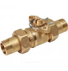 Клапан регулирующий латунь R277 зональный Ду 20 НР G3/4" без привода Giacomini R277Y004