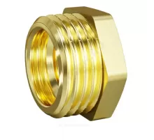 Футорка латунь Ду 25х20 (1"х3/4") НР/ВР LD LD.65.507.2520