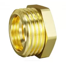 Футорка латунь Ду 25х20 (1"х3/4") НР/ВР LD LD.65.507.2520