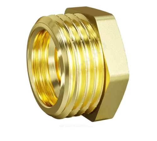 Футорка латунь Ду 25х20 (1"х3/4") НР/ВР LD LD.65.507.2520