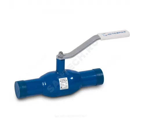 Кран шаровой сталь 11с67п Ду 15 Ру40 п/привар L=200мм Temper 28220015