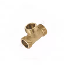 Тройник латунь Ду 15 (1/2") НР/НР/НР Цветлит ZW50083