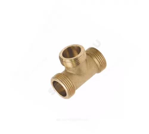 Тройник латунь Ду 20 (3/4") НР/НР/НР Цветлит ZW50087