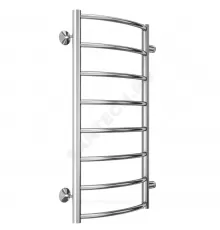 Полотенцесушитель водяной нерж сталь Лесенка (1") НР 400х800мм 8П боковое подключение Классик Терминус 4670078530240