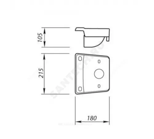 Полочка к бачку