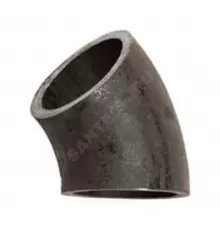 Отвод сталь бесшовный крутоизогнутый 45гр Дн 57х3,5 (Ду 50) под приварку ГОСТ 17375-2001