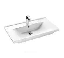 Умывальник мебельный Миранда 80 1 отверстие под смеситель по центру Santek 1.WH30.2.251