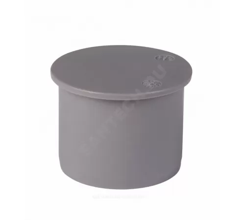 Заглушка PP-H серая HT HTM Дн 90 б/нап Ostendorf 114620