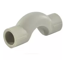 Скоба PP-R серая Дн 25 внутренняя пайка обводная с муфтами VALFEX 10170025Г