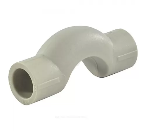 Скоба PP-R серая Дн 25 внутренняя пайка обводная с муфтами VALFEX 10170025Г