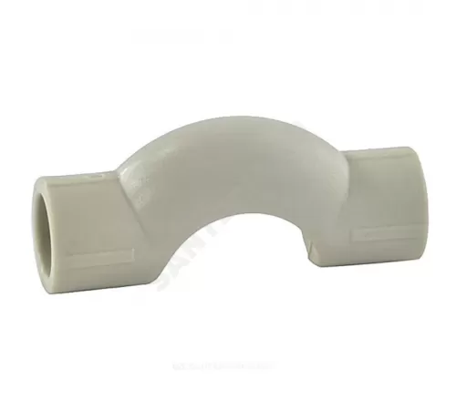 Скоба PP-R серая Дн 25 внутренняя пайка обводная с муфтами VALFEX 10170025Г