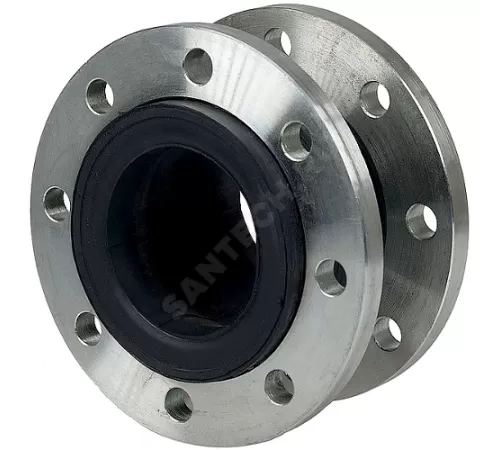 Компенсатор резиновый антивибрационный EPDM 700L Ду 150 Ру16 фл Тмакс=100С L=180мм Zetkama 700L150C00 сжатие/растяжение 16 мм/10 мм