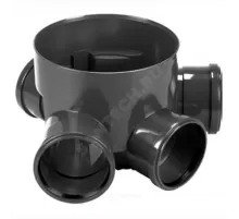 Днище (кинета) колодца (ПП) три входа-один выход 425/250мм тип 425 Ostendorf 635220