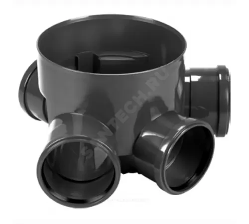 Днище (кинета) колодца (ПП) три входа-один выход 425/250мм тип 425 Ostendorf 635220