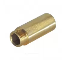 Удлинитель латунь Ду 15 (1/2") L=40мм ВР/НР Цветлит ZW50100