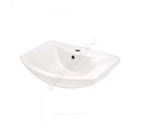 Умывальник мебельный Балтика 70 1 отверстие под смеситель по центру белый Santek 1.WH20.7.776