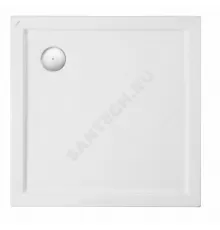 Поддон душевой акриловый квадрат Палермо 800х800х135 белый Santek 1.WH30.2.475