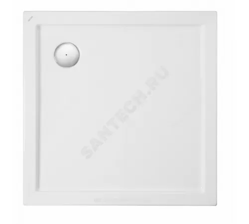 Поддон душевой акриловый квадрат Палермо 900х900х135 белый Santek 1.WH30.2.476