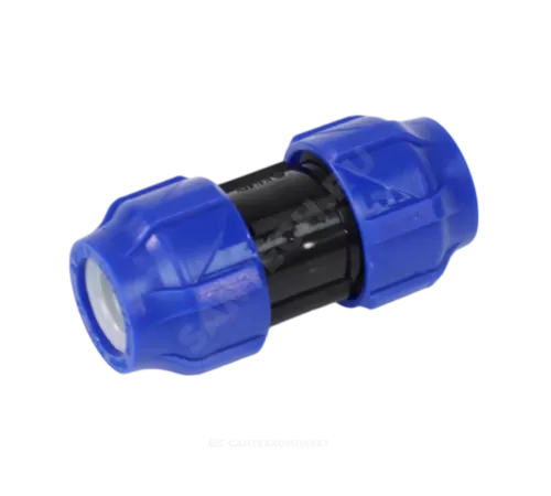 Муфта компрессионная ПЭ Дн 20 Ру16 VALFEX 121001121020