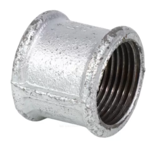 Муфта прямая чугун оц Ду 40 (1 1/2") ВР Fittex