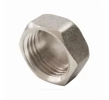 Заглушка латунь никель Ду 32 (1 1/4") ВР VALFEX VF.590.N.114