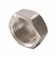 Заглушка латунь никель Ду 32 (1 1/4") ВР VALFEX VF.590.N.114