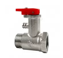 Клапан предохранительный латунь для бойлера с курком 1/2" НР/ВР Рср= 8бар SantechSystems