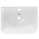 Умывальник подвесной NEXT 60 1 отверстие под смеситель по центру белый Sanita Luxe WB.PD/Next/60-C/WHT.G/S1