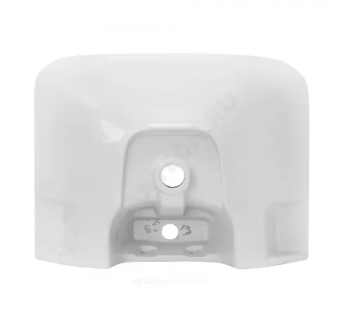 Умывальник подвесной NEXT 60 1 отверстие под смеситель по центру белый Sanita Luxe WB.PD/Next/60-C/WHT.G/S1