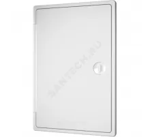 Люк-дверца с ручкой-задвижкой пластик 250х250 Evecs ЛТП ЛТ2525П