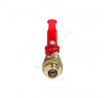 Кран шаровой латунь Эксперт Ду 32 Ру40 ВР/НР полнопроходной рычаг Dist 124Р