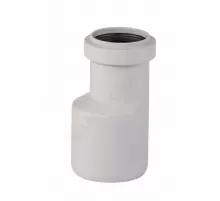 Переход PP-MD эксцентрический бесшумный светло-серый Skolan Safe SKRHT Дн 78х50 (DN75х50) б/нап на HT трубу Ostendorf 333750