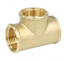 Тройник латунь Ду 15 (1/2") ВР LD LD.65.514.15