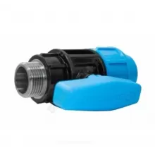 Кран шаровой компрессионный Дн 32х1" НР Ру12,5 ПРО Джилекс 9165