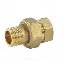 Соединитель латунь американка Ду 50 (2") прямой ВР/НР R18 Giacomini R18Y018