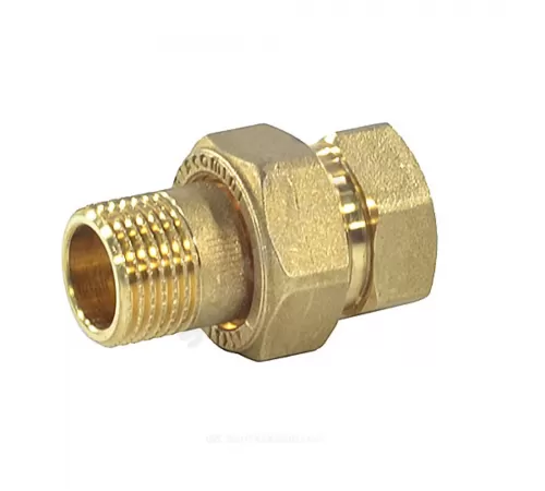 Соединитель латунь американка Ду 20 (3/4") прямой ВР/НР R18 Giacomini R18Y004