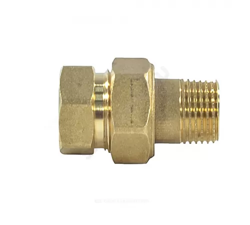 Соединитель латунь американка Ду 20 (3/4") прямой ВР/НР R18 Giacomini R18Y004