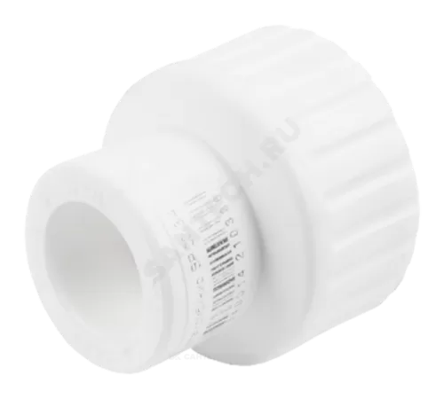 Муфта PP-R комбинированная белая Дн 25х3/4" ВР RTP (РосТурПласт) 10655