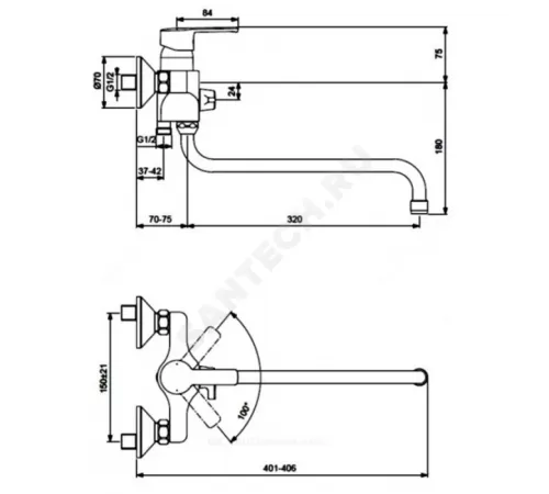 Промо-комплект для ванны с душем UNO Vidima BA379AA
