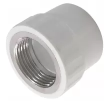 Муфта PP-R комбинированная белая Дн 25х1/2" ВР PRO VALFEX 10129125-PRO