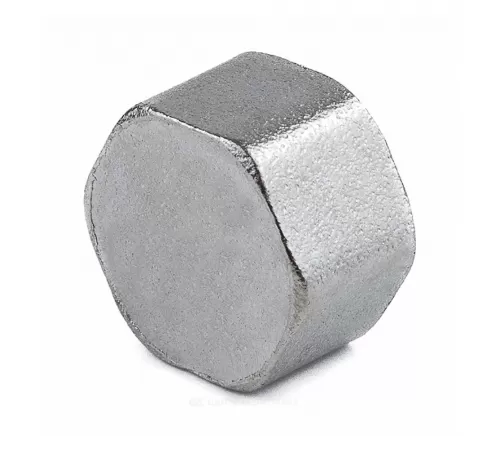 Заглушка латунь никель Ду 15 (1/2") ВР 9016 ГОСТ 32585-2013 Aquasfera 9016-01