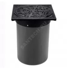 Люк чугун А15 с телескопической трубой, без вентиляции Ostendorf 666450