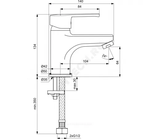 Промо-комплект для ванны с душем UNO Vidima BD127AA .